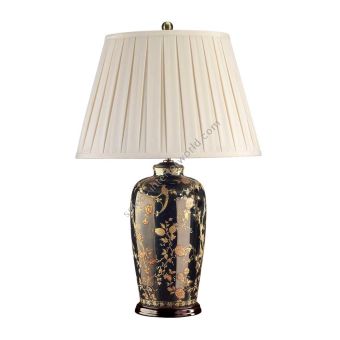 Elstead Lighting / Table Lamps / Black Birds with Cream Shade