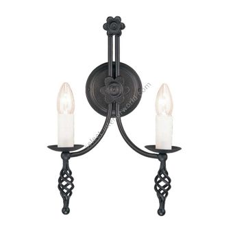 Elstead Lighting / Wall Lights / Belfry 2 Black