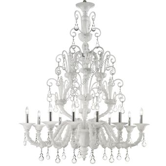 Glass & Glass Murano / Chandeliers / Traditional Venetian chandeliers C-1980/12