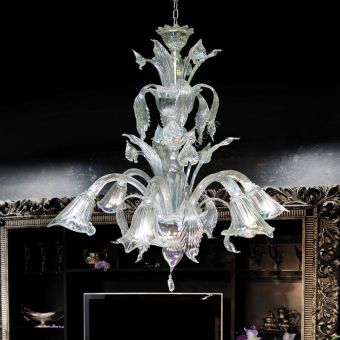Glass & Glass Murano / Chandeliers / Traditional Venetian chandeliers C-2202/6