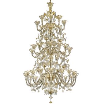 Glass & Glass Murano / Chandeliers / Traditional Venetian chandeliers C-2301/36