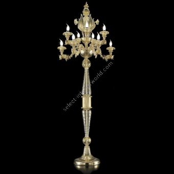 Glass & Glass Murano / Floor Lamps / Traditional Venetian chandeliers C-2909/P10