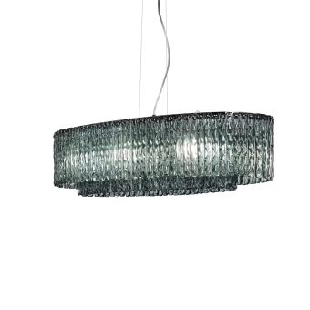 Euroluce Lampadari / Chandeliers / Cascade Ellipse Flat
