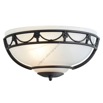 Elstead Lighting / Wall Lights / Carisbrooke Uplighter Black