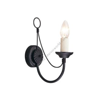 Elstead Lighting / Wall Lights / Carisbrooke Black