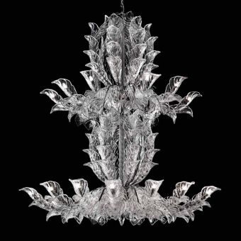 Glass & Glass Murano / Chandeliers / Fresco ART. 995/12+9