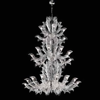 Glass & Glass Murano / Chandeliers / Fresco ART. 995/27