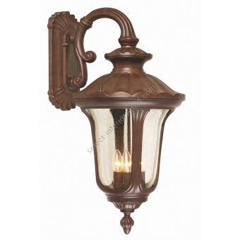 Elstead Lighting / Outdoor Wall Lights / Chicago 4 Large Down Lantern Rusty Bronze Patina