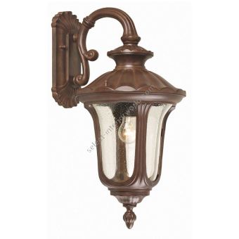Elstead Lighting / Outdoor Wall Lights / Chicago Medium Down Lantern Rusty Bronze Patina