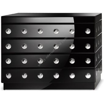 Arte Veneziana / Dressers / CDA Art Déco Black FCD-AVA-009-CDA
