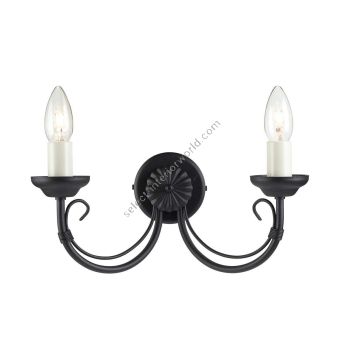 Elstead Lighting / Wall Lights / Chartwell 2 Black