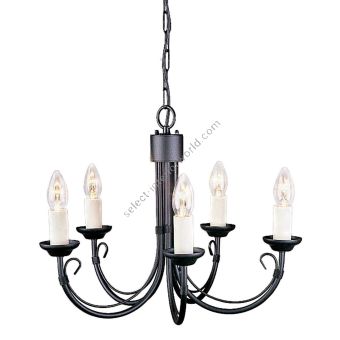 Elstead Lighting / Chandeliers / Chartwell 5 Black