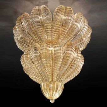 Glass & Glass Murano / Semi-Flush Mounts / Naga 1 ART. 1521/P