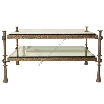 Corbin Bronze / Two Tier / Coffee Table