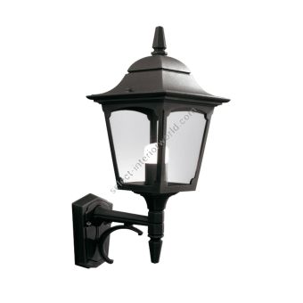 Elstead Lighting / Outdoor Wall Lights / Chapel Up Lantern Black