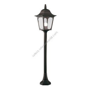 Elstead Lighting / Outdoor Post Lights / Chapel Pillar Lantern Black