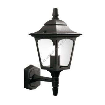 Elstead Lighting / Outdoor Wall Lights / Chapel Mini Up Lantern Black