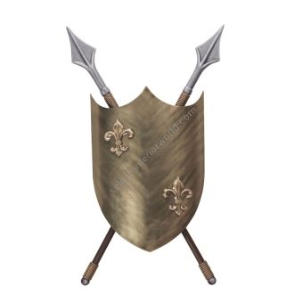 Elstead Lighting / Wall Lights / Crusader 2 Burnished Bronze