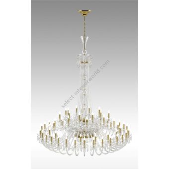 Italian Luxury Lighting / Chandeliers / Elegance Large Crystal 64 Lights D1201 064