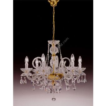 Italian Luxury Lighting / Chandeliers / Elegance Crystal 6 Lights D1302 006