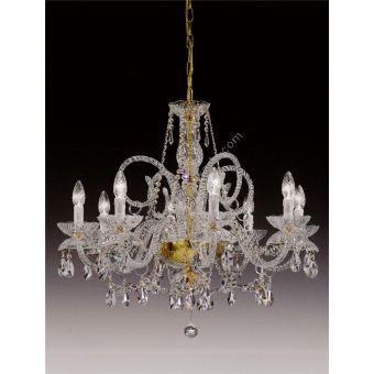 Italian Luxury Lighting / Chandeliers /Elegance Crystal 8 Lights D1302 008