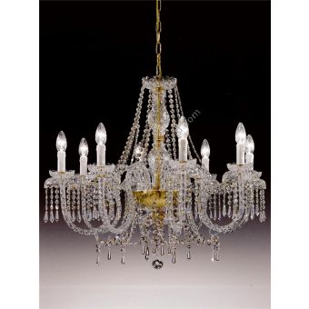 Italian Luxury Lighting / Chandeliers / Elegance Crystal 8 Lights D1310 008