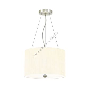 Elstead Lighting / Pendants & Suspension Lights / Pearce 14 Polished Chrome with Ivory Shade