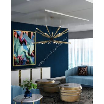 DelightFULL / Chandeliers / Dorsey Mid-century Modern 