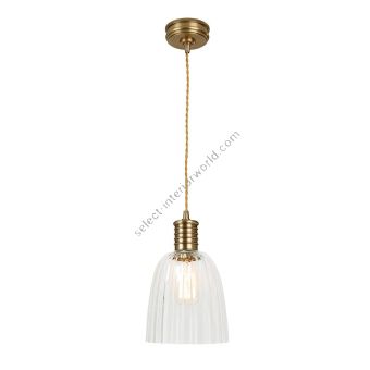 Elstead Lighting / Pendant Lights / Douille 1 Aged Brass