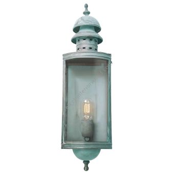 Elstead Lighting / Outdoor Wall Lights / Downing Street Lantern Verdigris
