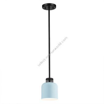 Elstead Lighting / Pendant Lights / York 1 Duo-Mount BLK
