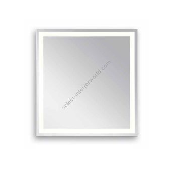 Estro / Square mirror with LED lighted / Alabaster R748
