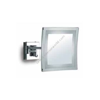 Estro / Magnifying mirror with LED lighting / Tourquoise R716
