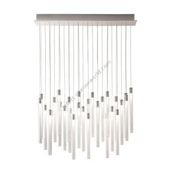 Fabbian / LED Ceiling Lights / Multispot Tooby F32 30 spots 90x15cm