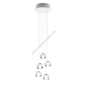 Fabbian / LED Ceiling Lights / Multispot Beluga F32 5 spots