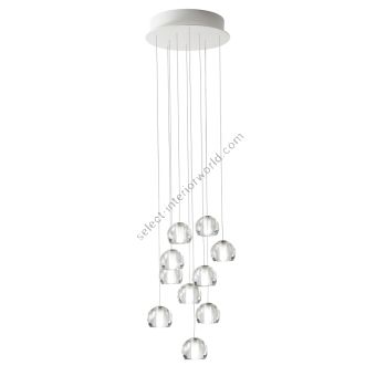Fabbian / LED Ceiling Lights / Multispot Beluga F32 10 spots