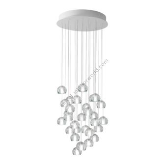 Fabbian / LED Ceiling Lights / Multispot Beluga F32 30 spots
