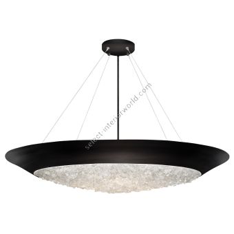 Fine Art Handcrafted Lighting / Pendant Lights / Arctic Halo 32″ Round 876440