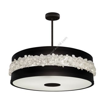 Arctic Halo 32″ Round Pendant 876340 by Fine Art Handcrafted Lighting