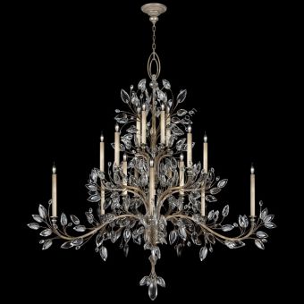 Fine Art Handcrafted Lighting / Chandeliers / Crystal Laurel 75″ Round 771240 774540