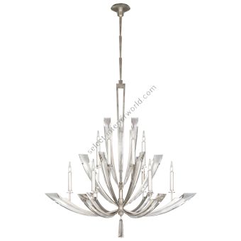 Fine Art Handcrafted Lighting / Chandelier / Vol de Cristal 54″ Round 789840