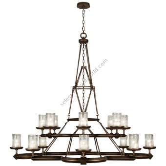 Fine Art Handcrafted Lighting / Chandeliers / Liaison 58″ Round 860540 