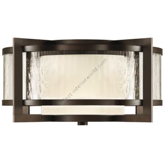 Singapore Moderne Outdoor 20″ Outdoor Flush Mount 817982 by Fine Art Handcrafted Lighting