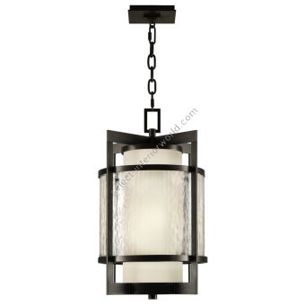 Singapore Moderne Outdoor 14″ Outdoor Lantern 817482 by Fine Art Handcrafted Lighting