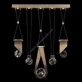 Aria 43″W Round Pendant 100006 by Fine Art Handcrafted Lighting