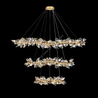 Fine Art Handcrafted Lighting / Pendant Lights / Foret 71″ Round 921940 