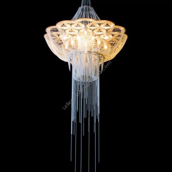 Willowlamp / Chandelier / Flower of Life Ø700 Suspendet