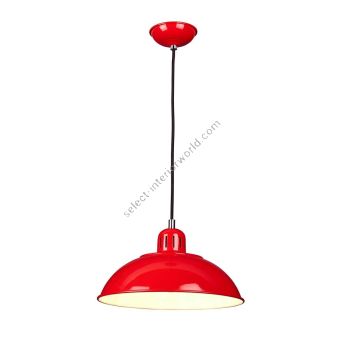 Elstead Lighting / Pendant Lights / Franklin 1 Red