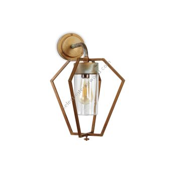 Moretti Luce Outdoor Wall Lamp Gemstone 3451