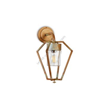 Moretti Luce Outdoor Wall Lamp Gemstone 3461